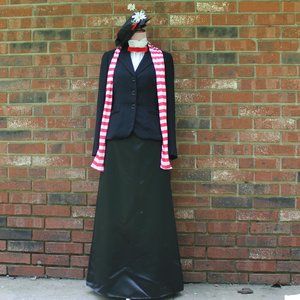 SUPER CLEARANCE Mary Poppins 6-Piece SET, School, Festival or Halloween